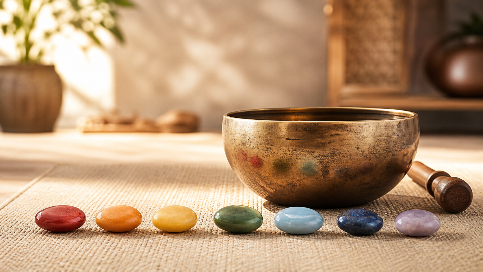 Cuencos tibetanos para armonizar chakras