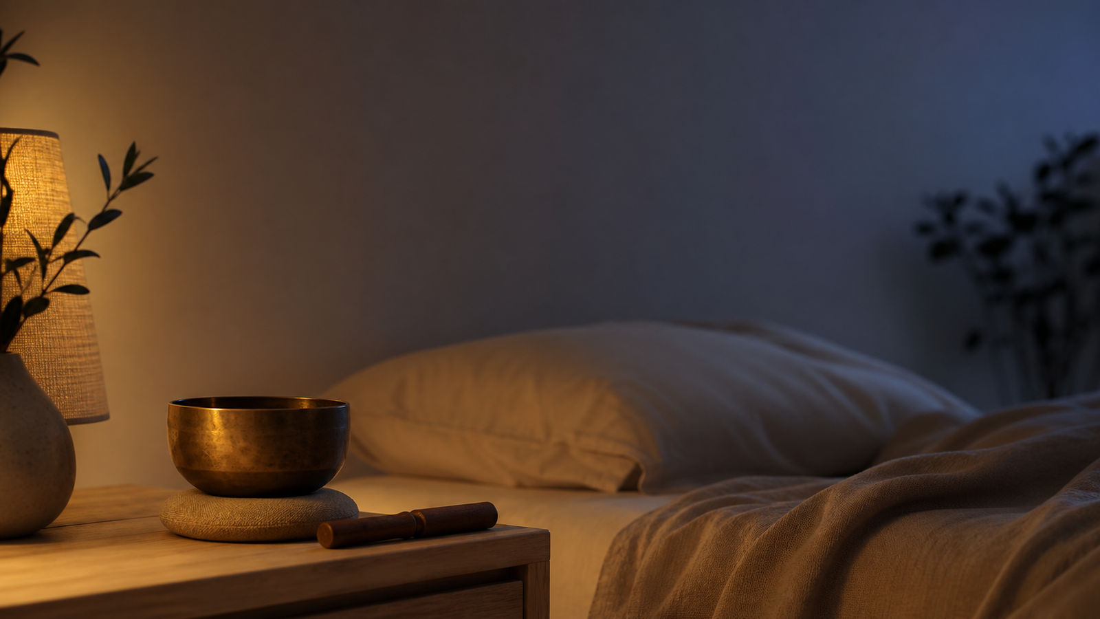 Cuencos tibetanos para dormir: rutina y consejos