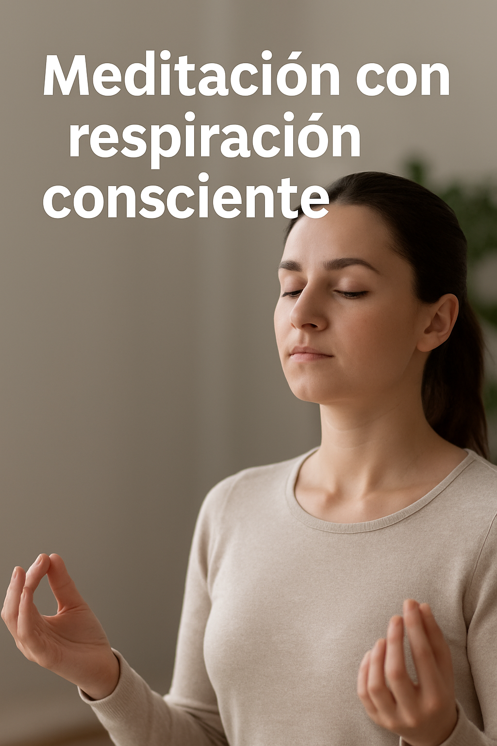 Meditar con la respiración consciente: cómo conectar con el presente