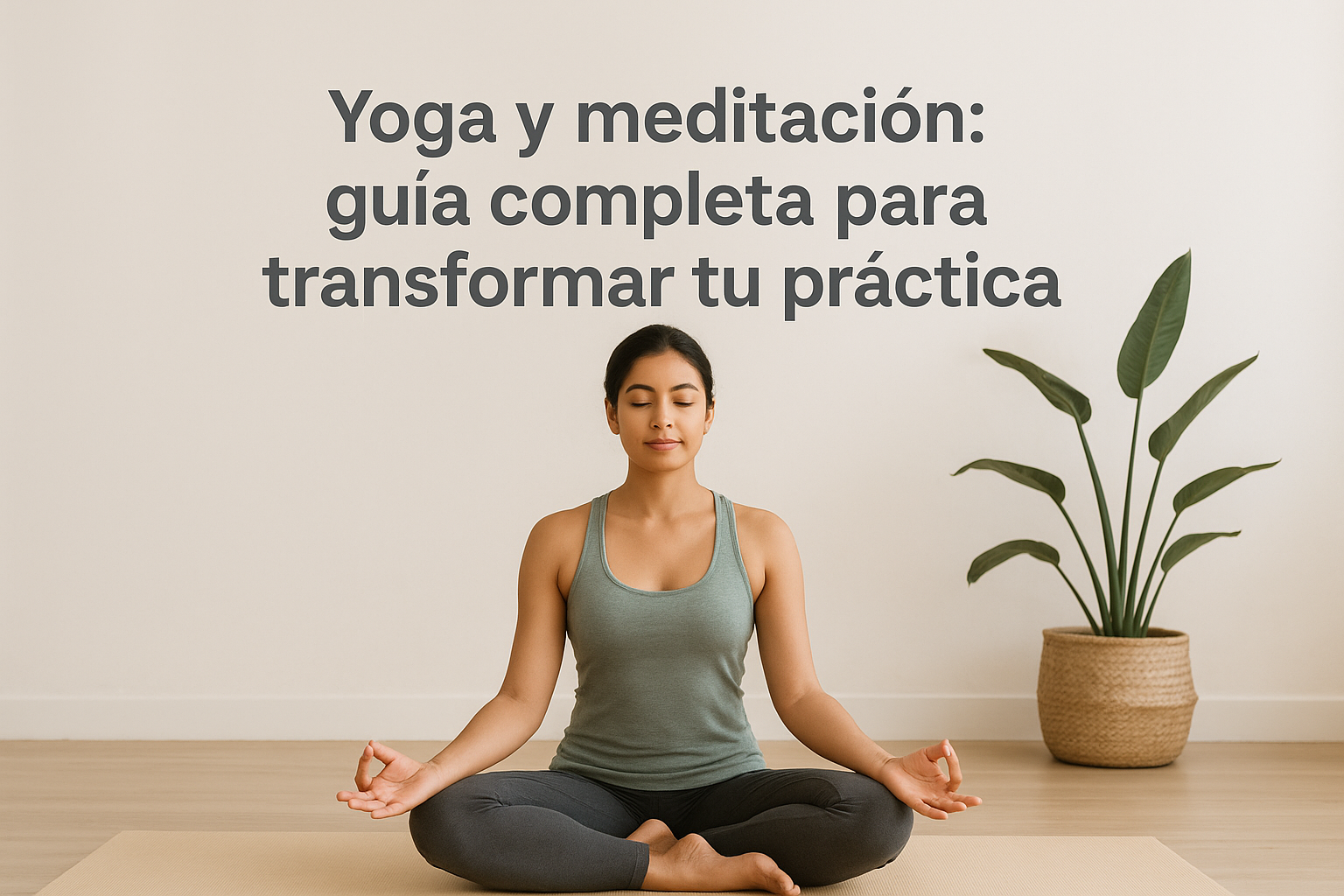 Meditación en yoga: transforma tu práctica