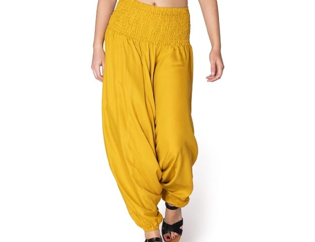 Pantalón bombacho unisex para meditar